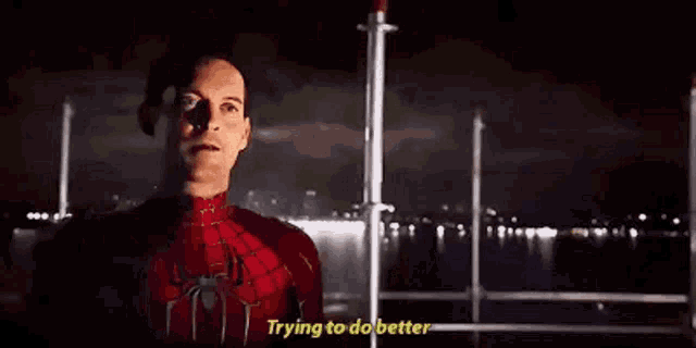 Peter Parker talking to Doc Ock